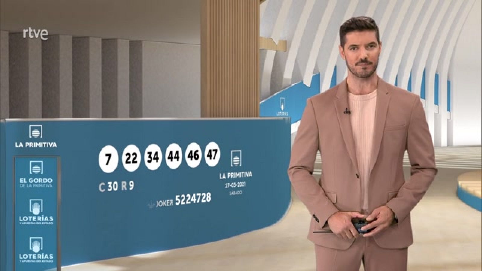 Sorteo de la Bonoloto y Primitiva del 27/03/2021 - ver ahora