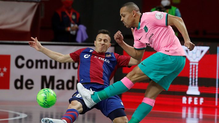 Fútbol Sala - Resumen y goles del Barcelona 6-3 Levante