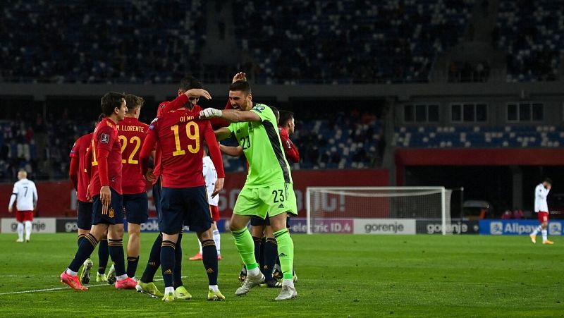 Resumen y goles del Georgia 1-2 España de clasificación al Mundial de Catar 2022