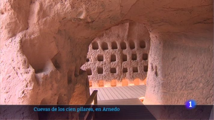 Informativo Telerioja - Se abren al público las Cuevas de los Cien Pilares de Arnedo