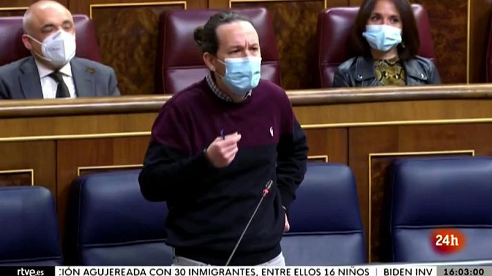 Parlamento - El adiós de Iglesias y la sesión de control