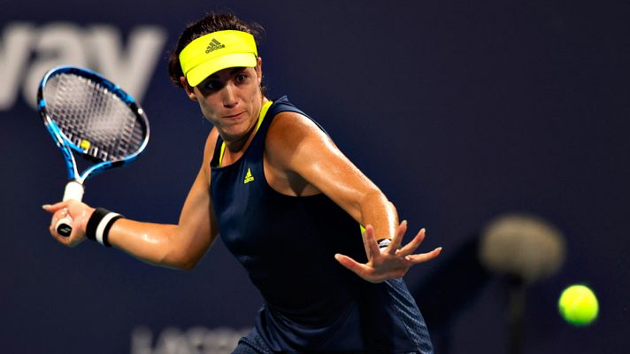 Telediario 1 - Muguruza, eliminada por Andreescu en Miami; Sara Sorribes luchará en los cuartos