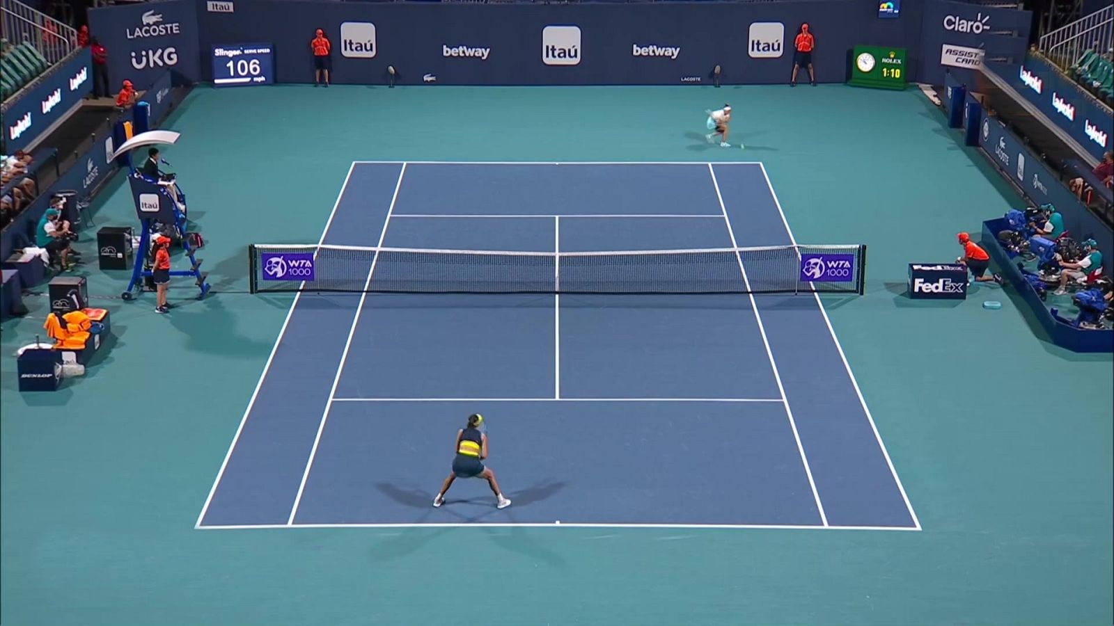 Tenis - WTA Torneo Miami: B. Andreescu - G. Muguruza - ver ahora