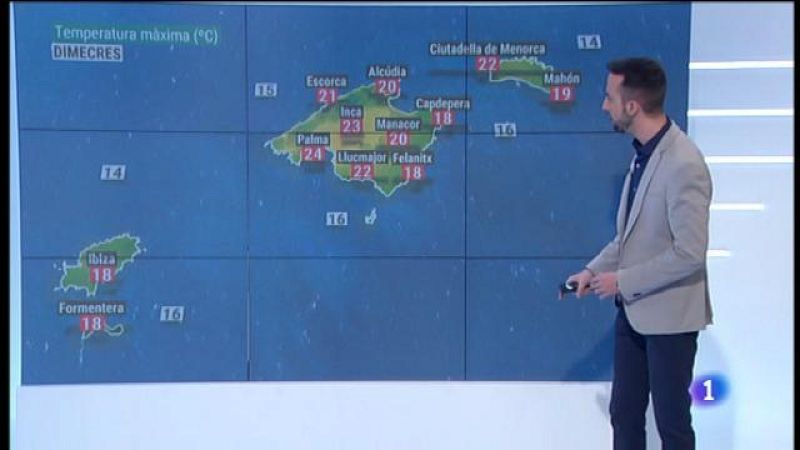 El temps a les Illes Balears - 30/03/21