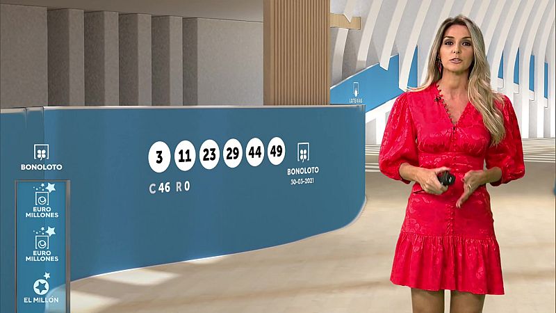 Sorteo de la Bonoloto y Euromillones del 30/03/2021 - ver ahora