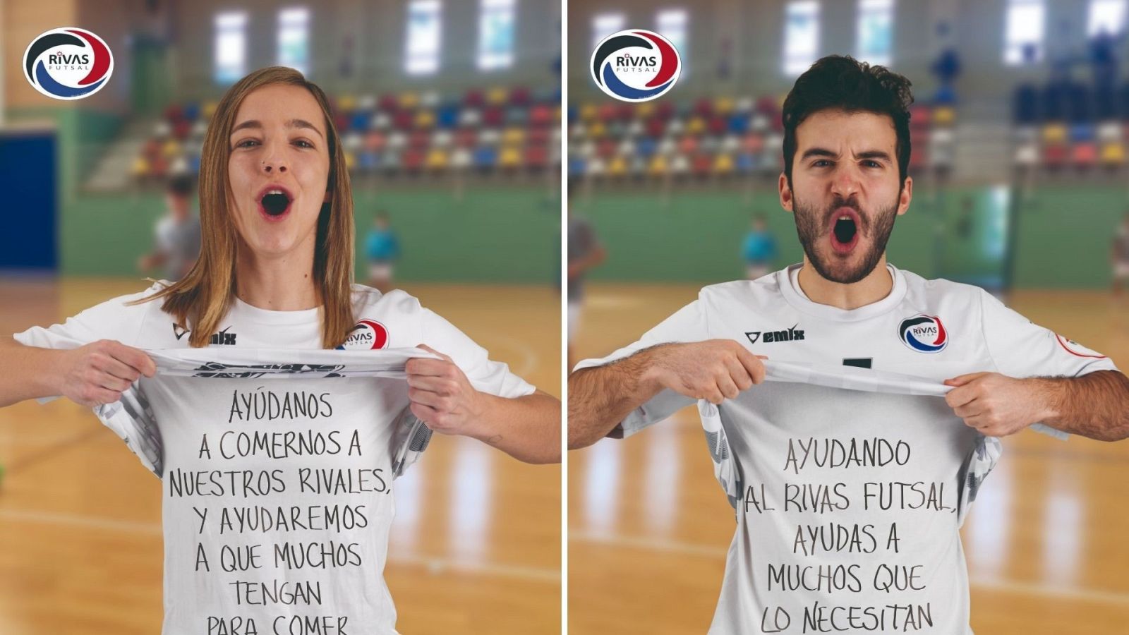 El Rivas Futsal lanza una campaña para "ayudar al club a seguir con este proyecto tan bonito y a la gente de Rivas"