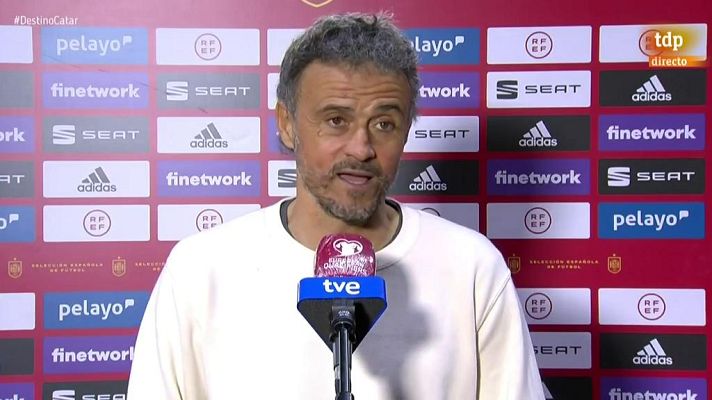 Fútbol - Luis Enrique: "Unai tiene que hacer todo lo que hace. A mí me da plena confianza"