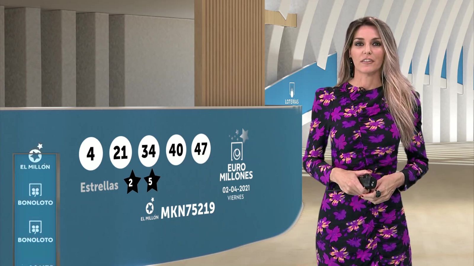 Sorteo de la Bonoloto y Euromillones del 02/04/2021 - ver ahora