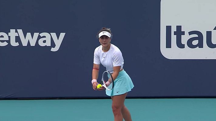 Tenis - WTA Torneo Miami. Final: Barty - Andreescu