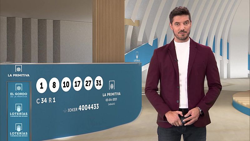 Sorteo de la Bonoloto y Primitiva del 03/04/2021 - ver ahora