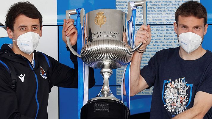 Telediario 1 - La Copa del Rey llega a Guipúzcoa entre importantes medidas de seguridad