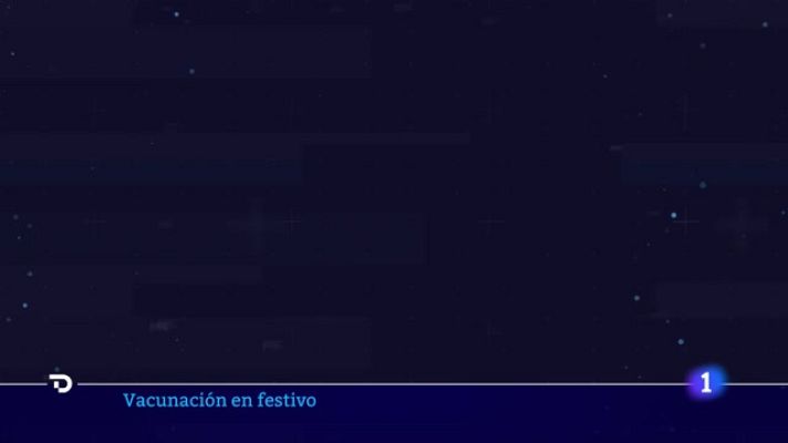 Telediario 1 - Está vacunado un 6% de la población