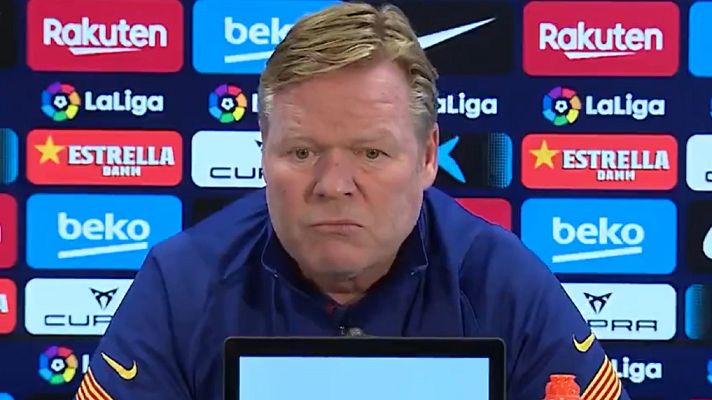 Telediario 1 - Koeman no reservará a Messi ni a De Jong pensando en el clásico
