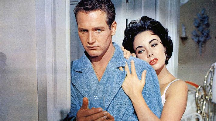 'La gata sobre el tejado de zinc': una cama, un tejado y una pulsin sexual entre Paul Newman y Elizabeth Taylor