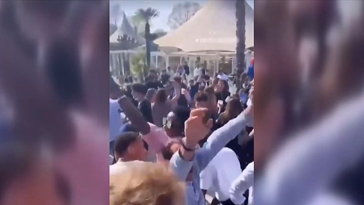 Telediario 1 - La celebración de fiestas ilegales no cesa