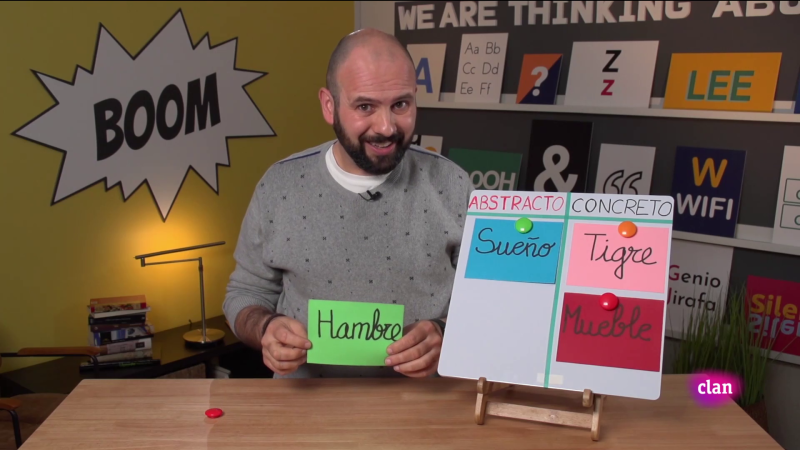 Aprendemos en Clan - LENGUA - Sustantivos abstractos y concretos - RTVE.es - Aprendemos en Clan | Ver