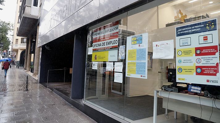 Telediario 1 - Más de 740.000 trabajadores continúan en ERTE después de un año de pandemia