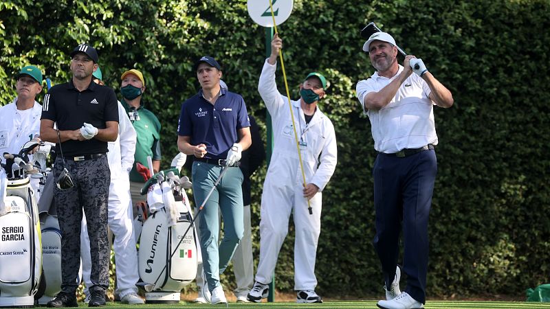 Chema Olazábal, 33 años jugando el Masters de Augusta