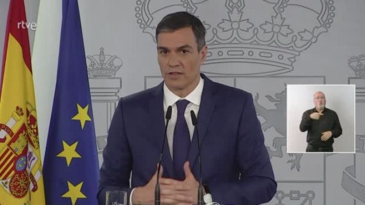  - Pedro Sánchez espera un govern estable a Catalunya