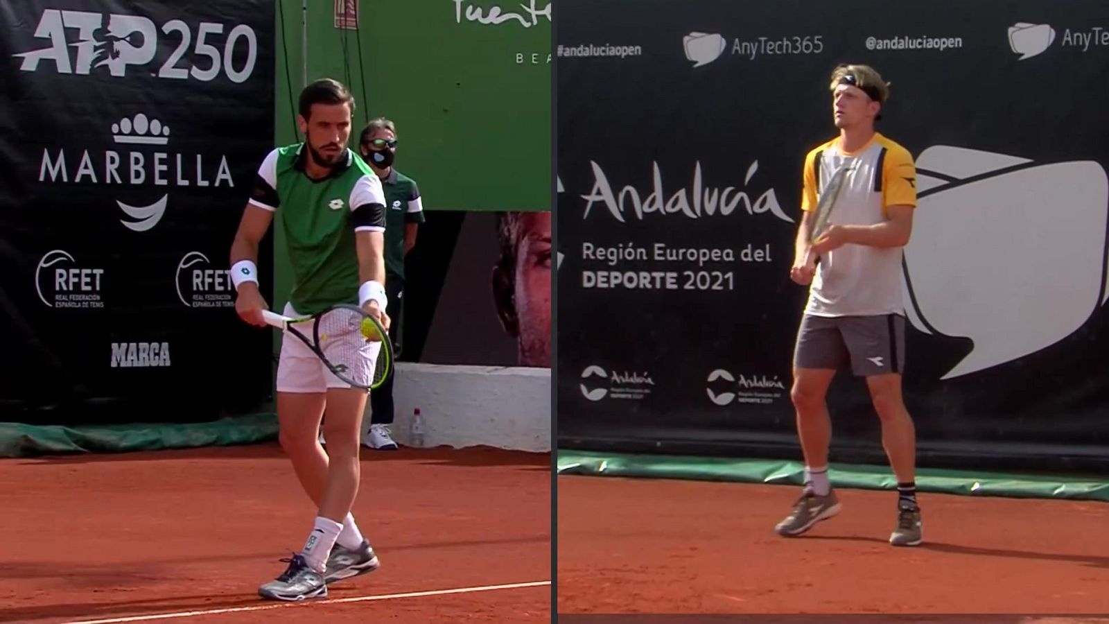 Tenis - ATP 250 Torneo Marbella: A. Davidovich - D. Dzumhur - ver ahora