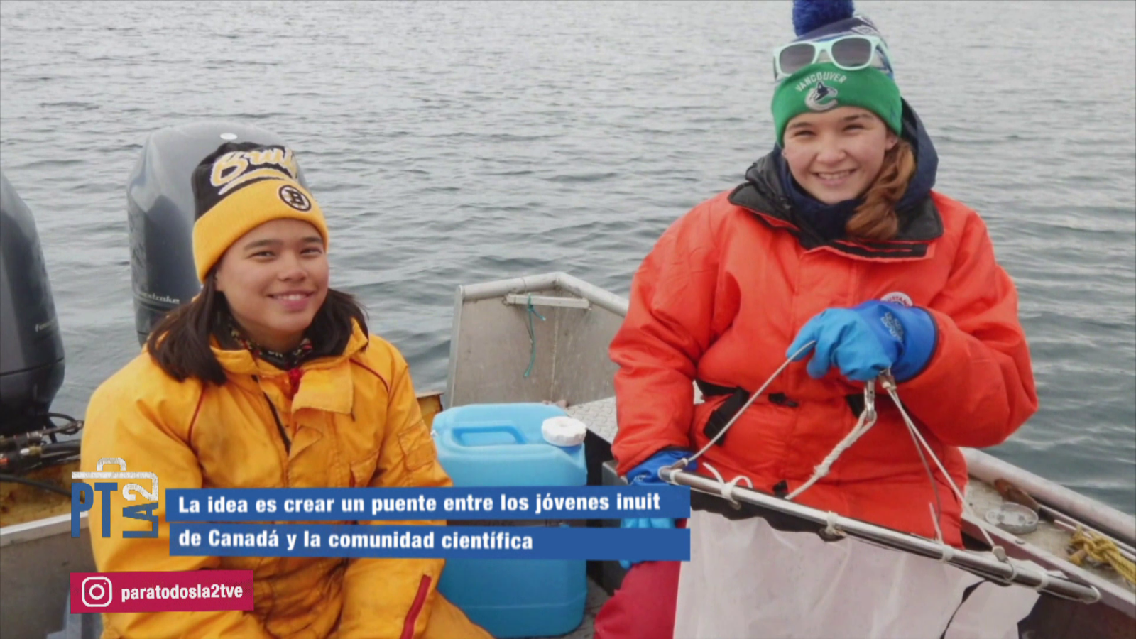 Jóvenes inuits de Canadá y comunidad científica