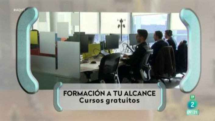 Aquí hay trabajo - Formación digital para jóvenes y para trabajadores en ERTE