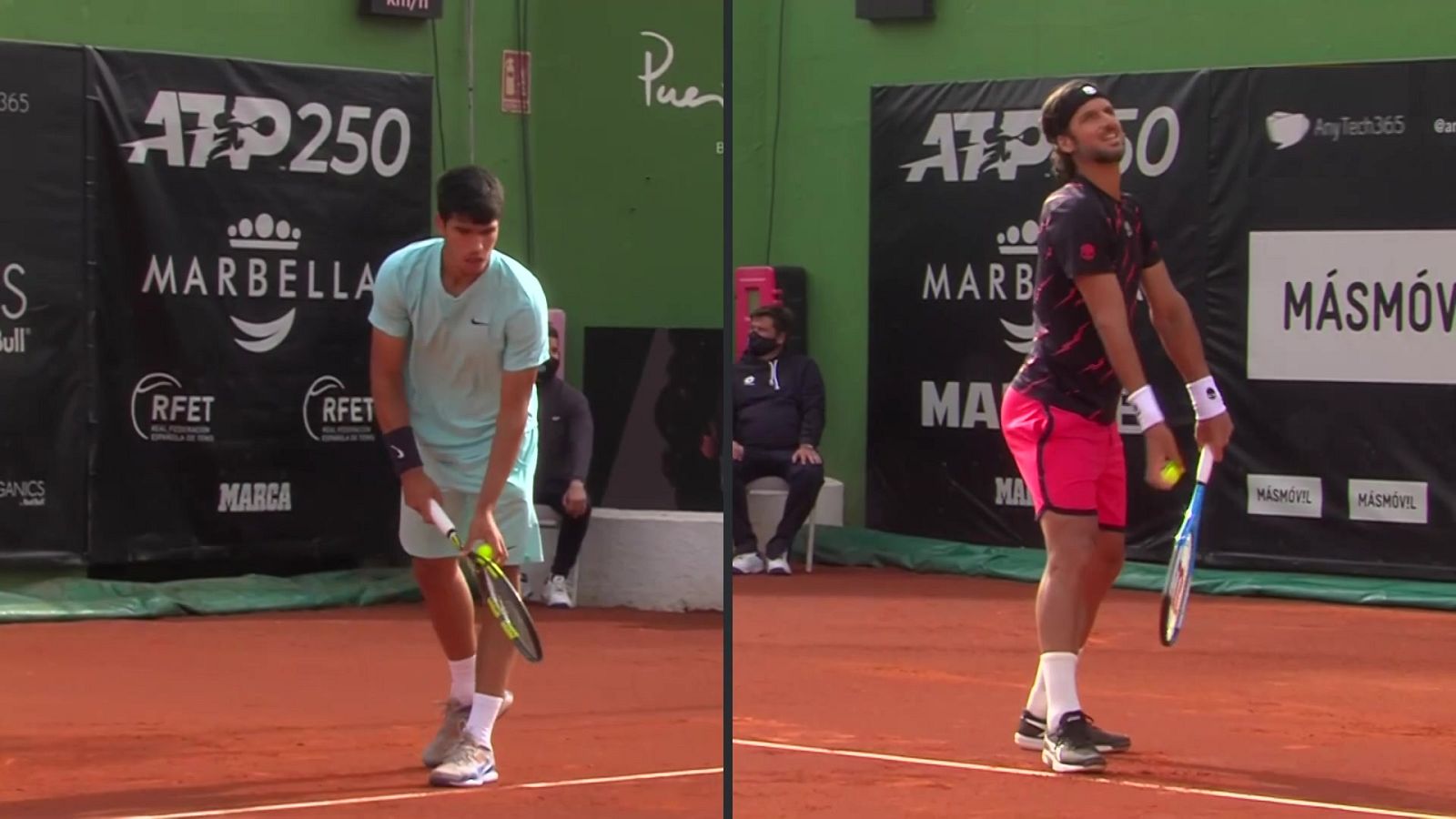 Tenis - ATP 250 Torneo Marbella: F. López - C. Alcaraz - ver ahora