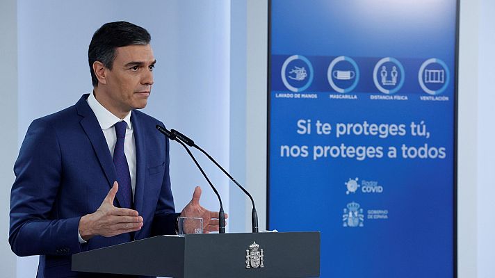 Telediario 1 - El Consejo de Estado recomienda al Gobierno actualizar la ley para afrontar la pandemia cuando no hay estado de alarma