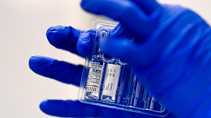 Telediario 1 - Alemania dispuesta a negociar bilateralmente con Rusia por la vacuna Sputnik