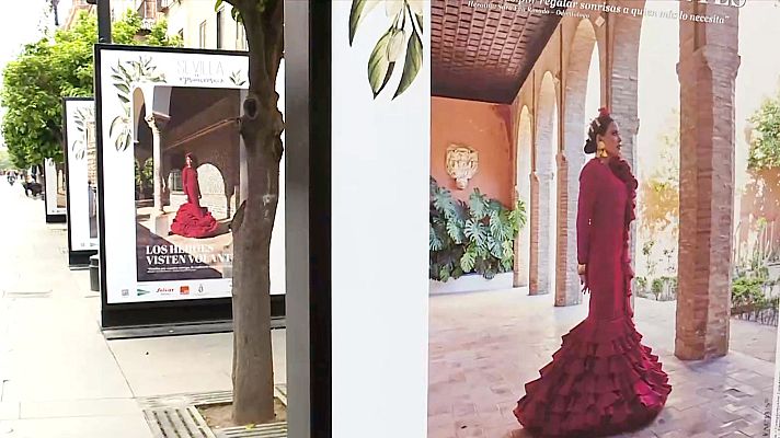 Telediario 1 - Trabajadores esenciales y modelos por un día