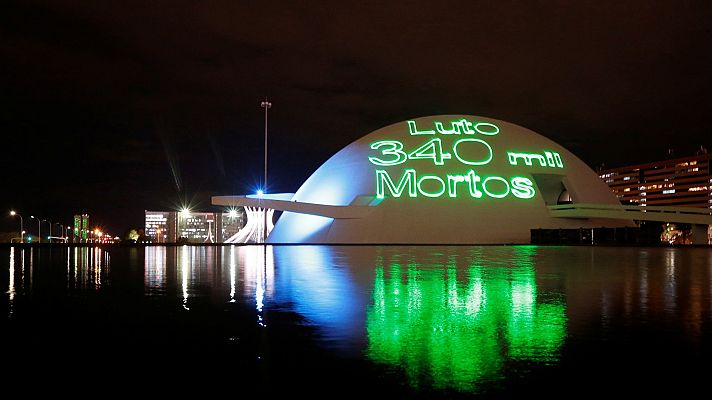 Telediario 1 - Brasil rebasa los 4.200 muertos diarios y vuelve a encadenar un nuevo máximo de fallecidos por coronavirus