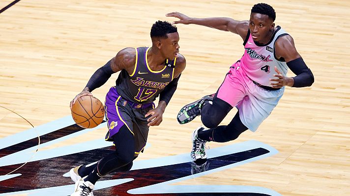 Telediario 1 - Los Lakers pierden ante los Heat en un partido sin la presencia de Marc Gasol