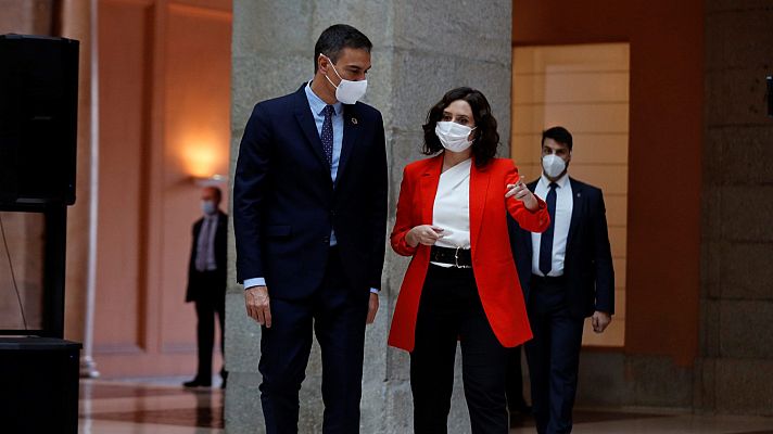 Informativo 24h - Sánchez cuestiona los datos de contagios en Madrid y Ayuso responde: "Se piensa el ladrón que todos son de su condición"