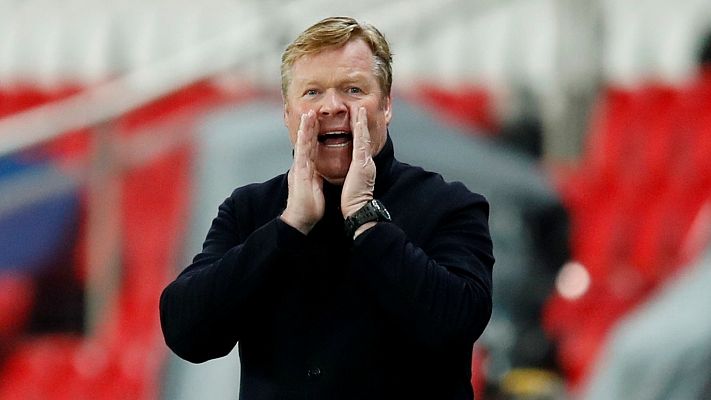 Telediario 1 - Koeman: "No tenemos que cambiar nuestras ideas por jugar contra el Madrid"