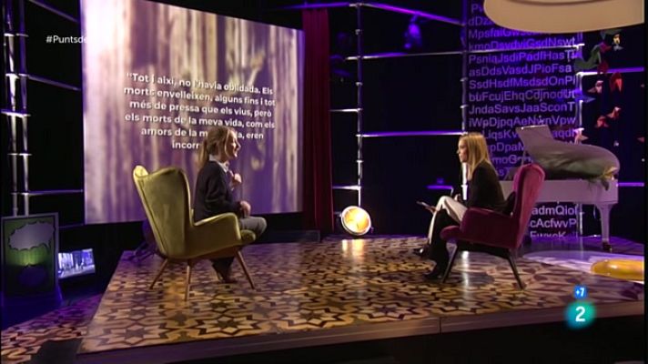 Punts de vista - L'escriptora Milena Busquets i l'actor Miquel Sitjar