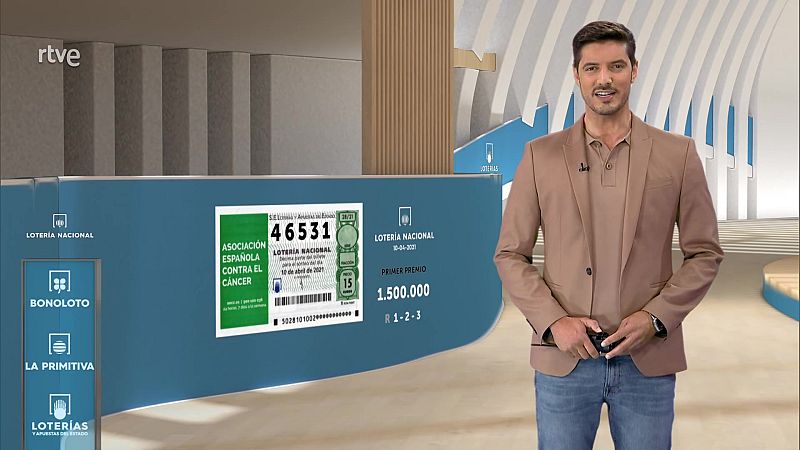 Sorteo de la Lotería Nacional del 10/04/2021 - ver ahora