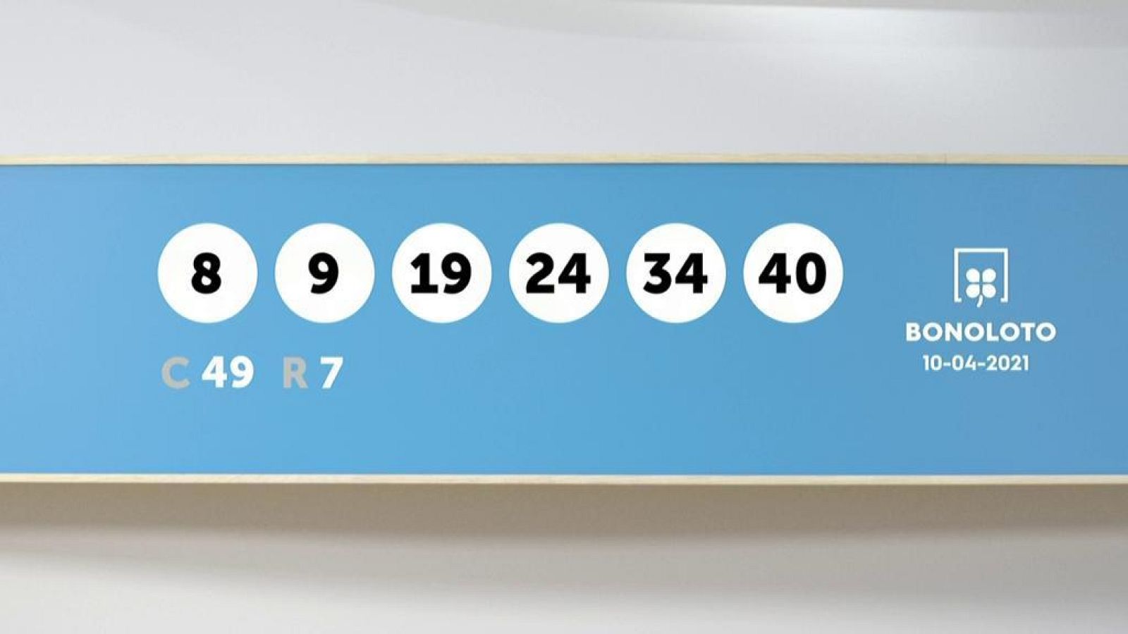 Sorteo de la Lotería Bonoloto del 10/04/2021 - Ver ahora