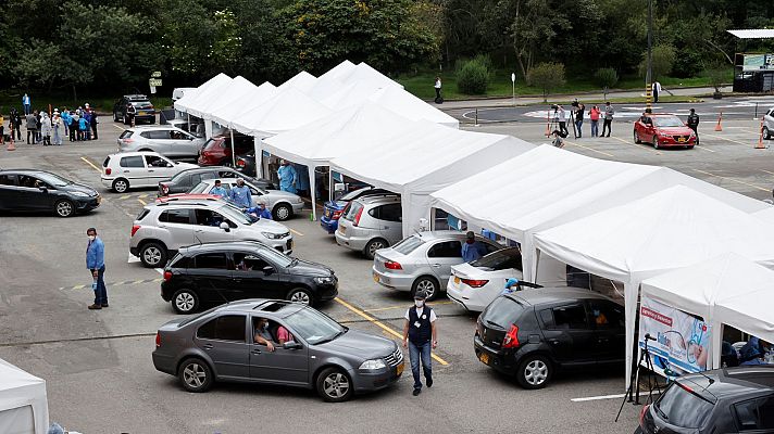 Telediario 1 - La vacunación mundial contra la COVID-19, una carrera por la inmunidad a diferentes velocidades