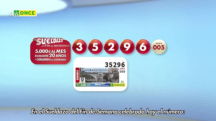 Sorteos ONCE - Sorteo ONCE - 11/04/21