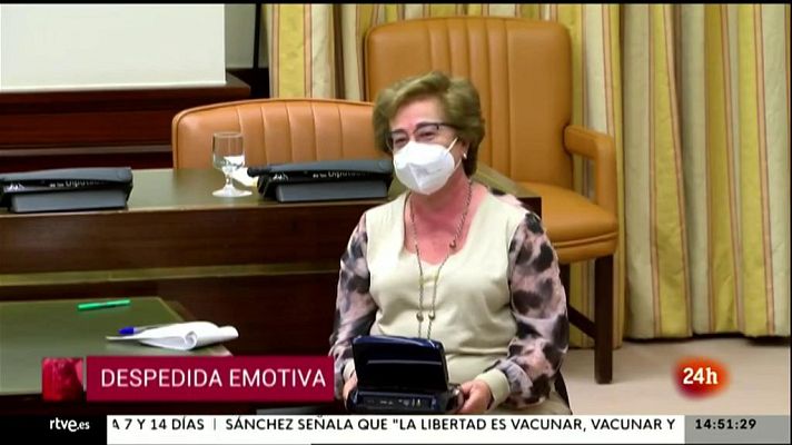 Parlamento - Un aplauso para la taquígrafa