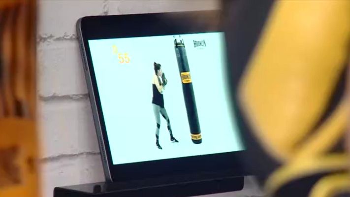 Telediario 1 - El auge de los gimnasios 'online'