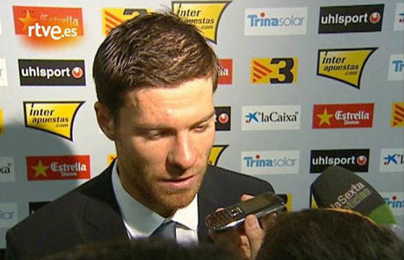 Xabi: 'El campo ha condicionado el juego'