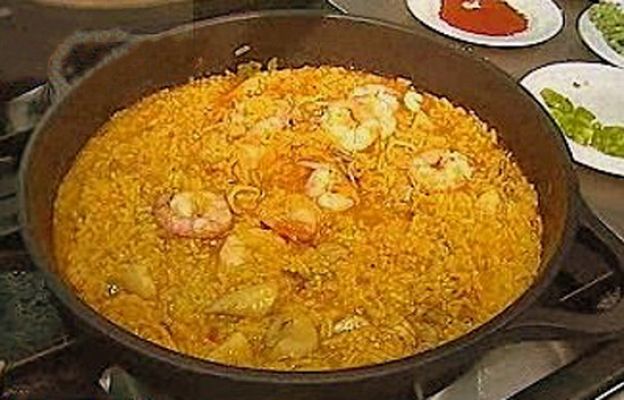 RTVE Cocina - Arroz con gambas y chipirones
