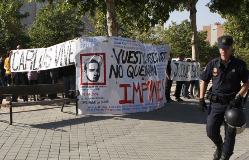 Ha comenzado el juicio por el asesinato del joven antifascista  Carlos Palomino.