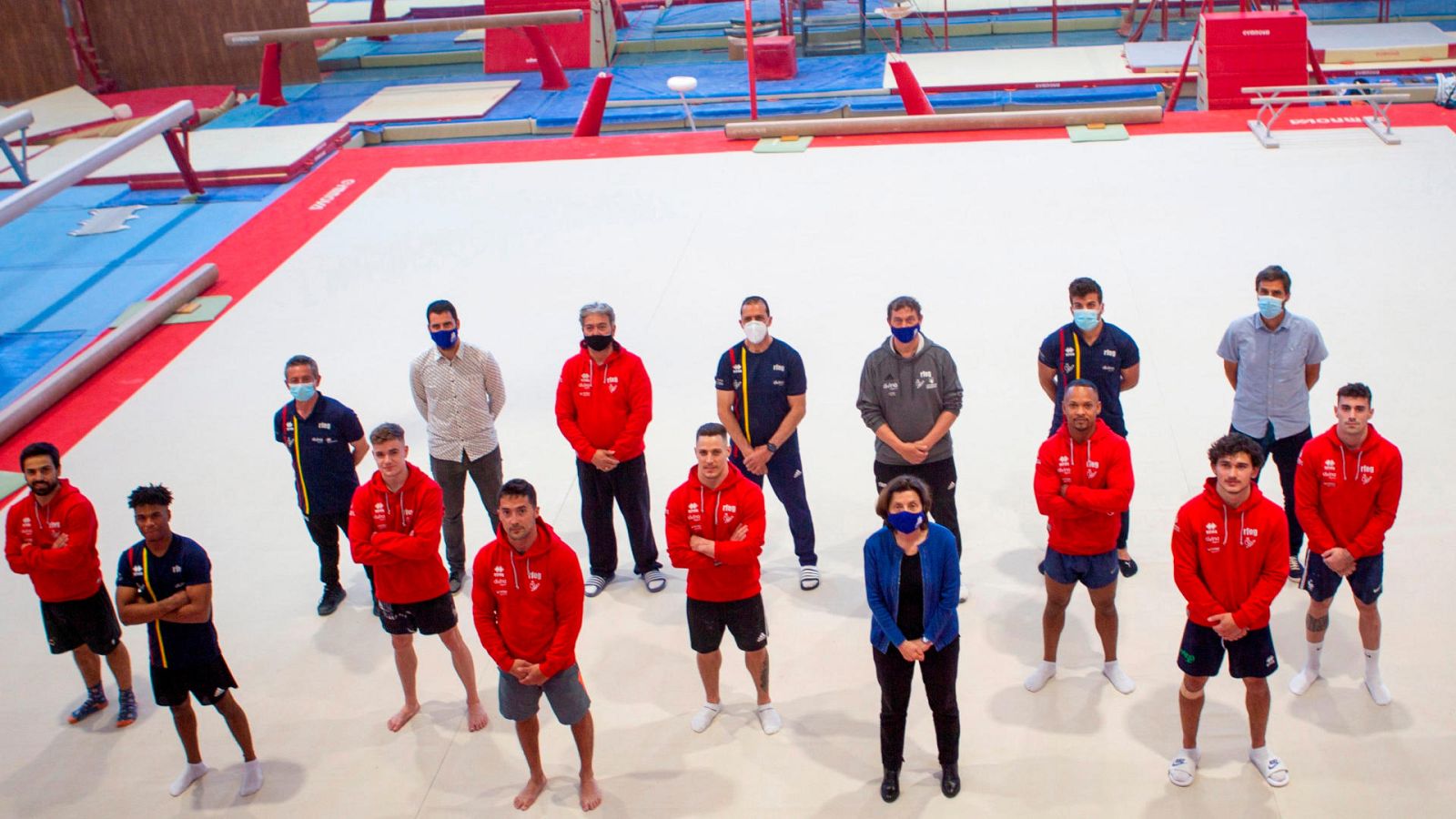 El equipo masculino de gimnasia artística, a Tokio pasando por Mallorca