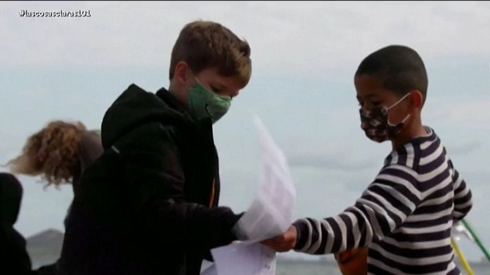 Las cosas claras - Clases a orillas del Mar Menor para evitar que se propaguen los contagios
