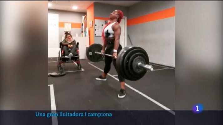 Informatiu Balear - Una gran lluitadora i campiona d'halterofília