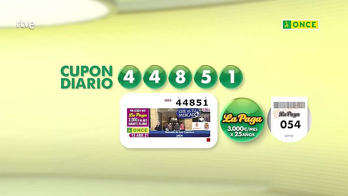 Sorteos ONCE - Sorteo ONCE - 13/04/21