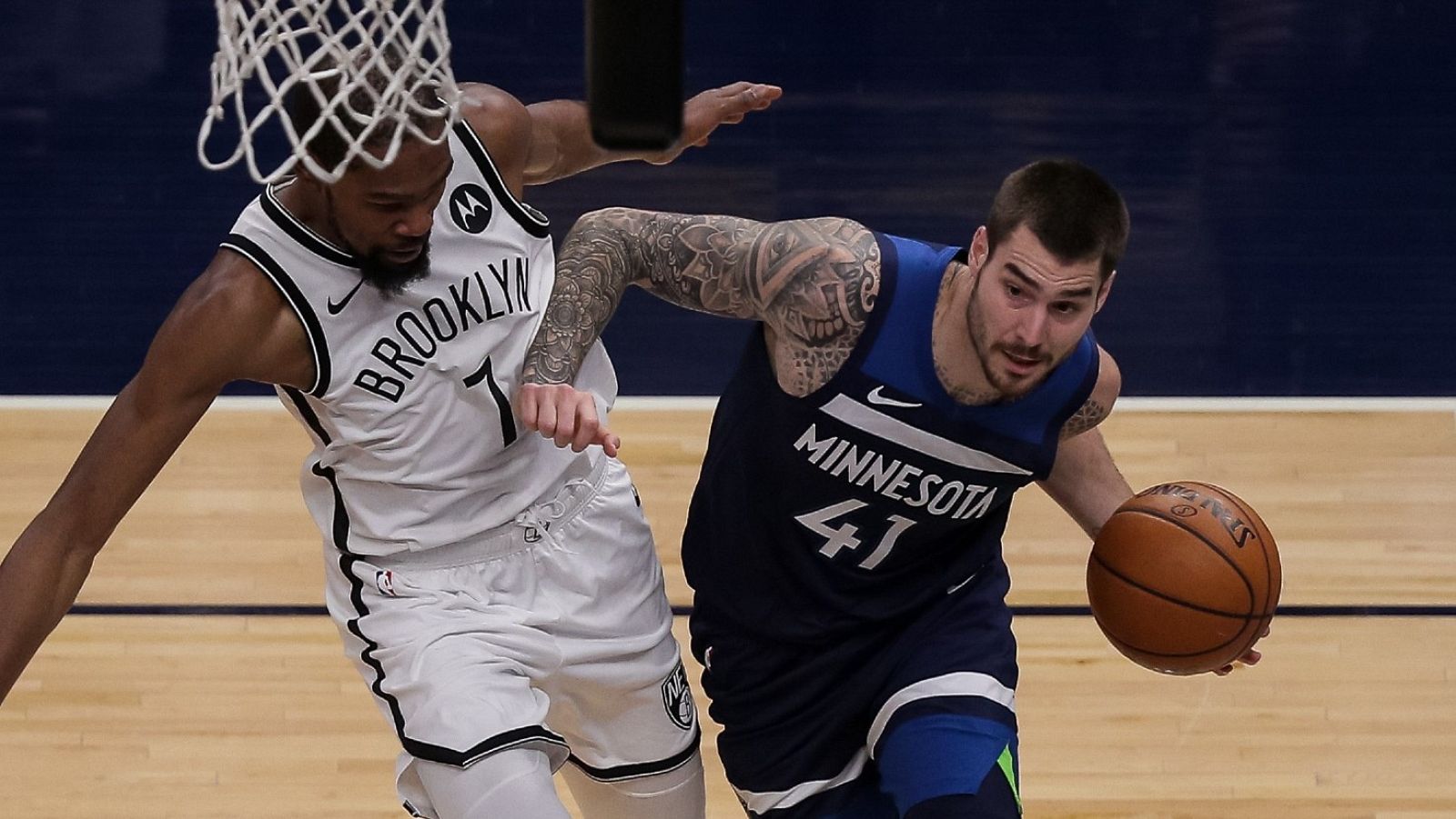 Derrota por paliza de Timberwolves ante los Nets de Brooklyn | Ver