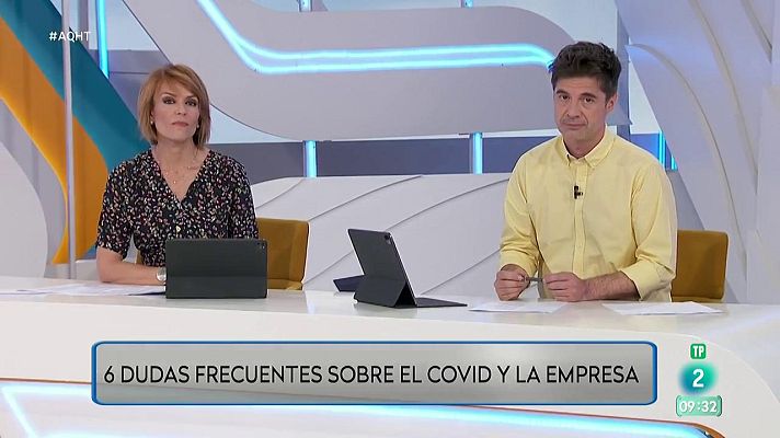 Aquí hay trabajo - 6 dudas frecuentes sobre el covid19 y tu empresa